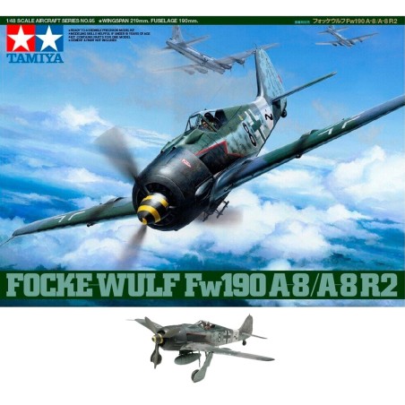 TAMIYA: Focke-Wulf Fw190 A-8A-8 R2   escala 1:48