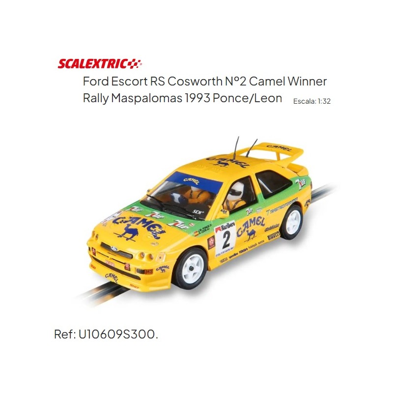 SCALEXTRIC ORIGINAL : Ford Escort Cosworth    Escala 1:32