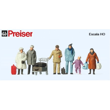 PREISER : Viajantes en Invierno    escala HO