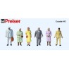 PREISER : FIGURAS PEATONES  escala HO