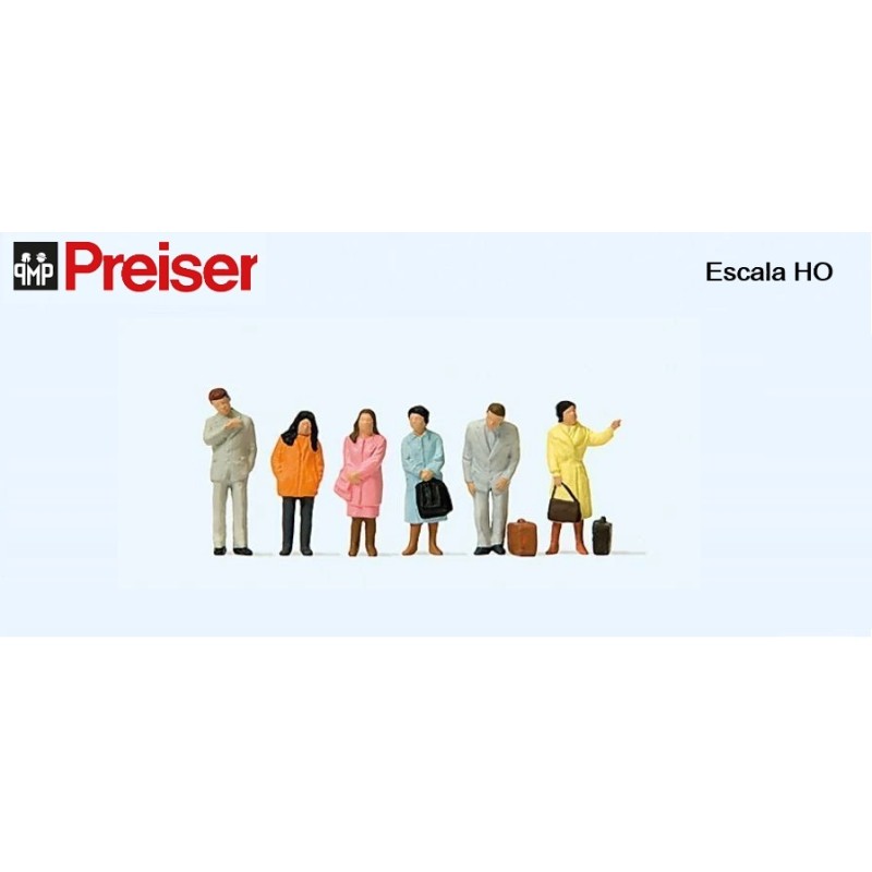 PREISER : VIAJEROS EN ESPERA  escala HO