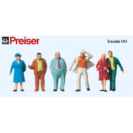 PREISER : TRANSEUNTES  escala HO