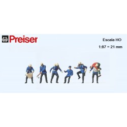 PREISER : BOMBEROS con RESCATE  escala HO