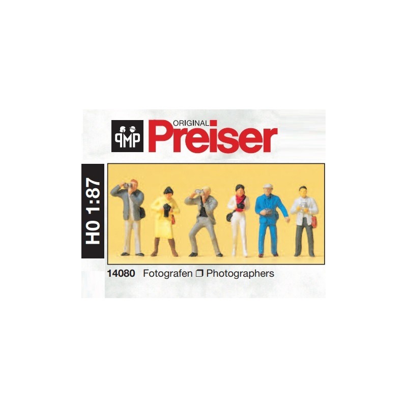 PREISER : FOTOGRAFOS  escala HO