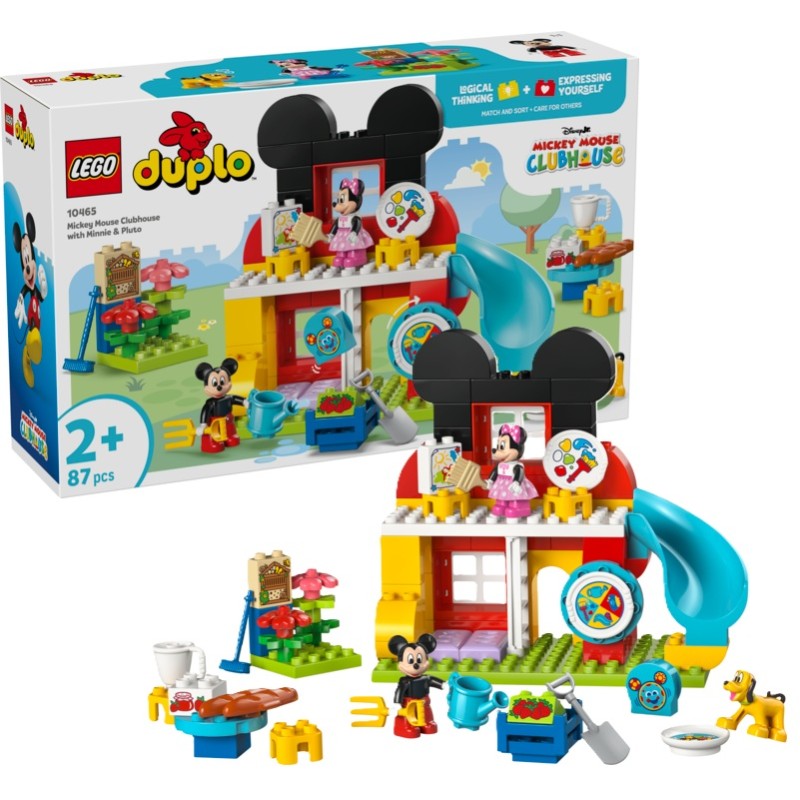 LEGO DUPLO : Casa de Mickey Mouse con Minnie y Pluto