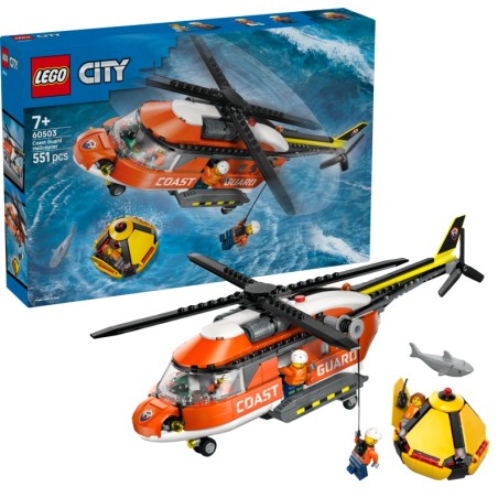 LEGO CITY : Helicóptero de Guardacostas