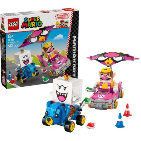 LEGO Super Mario : Mario Kart  Wario y Rey Boo