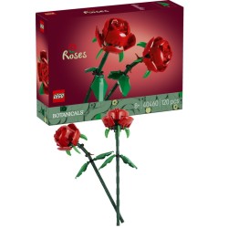 LEGO FLOWERS :  ROSAS (40460)