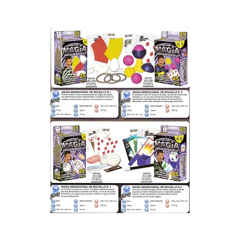 JUEGO MAGIA BOLSILLO Nº 4  « HANKY PANKY »