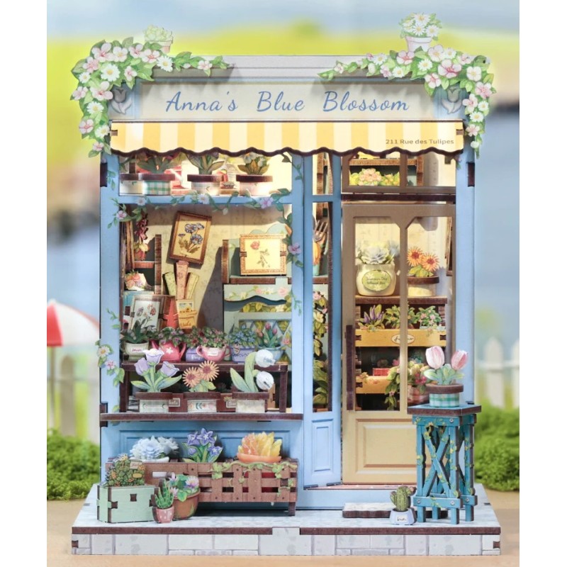CUTEBEE : BOOK NOOK FLORISTERIA ANNA BLUE BLOSSOM