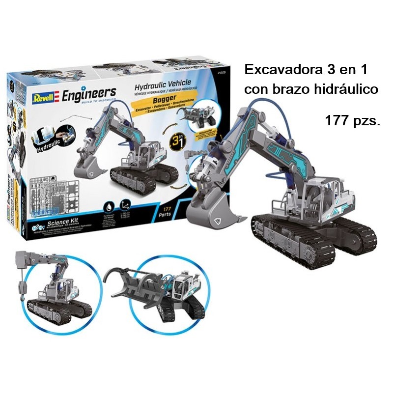 REVELL ENGINEERS :  EXCAVADORA HIDRAULICA