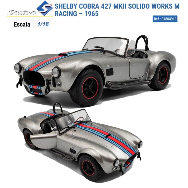 SOLIDO : SHELBY COBRA 1965   escala 1:18