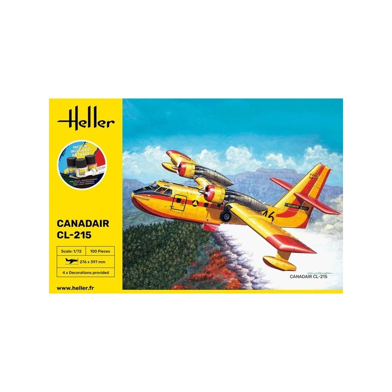 HELLER : CANADAIR CL-215  escala 1:72