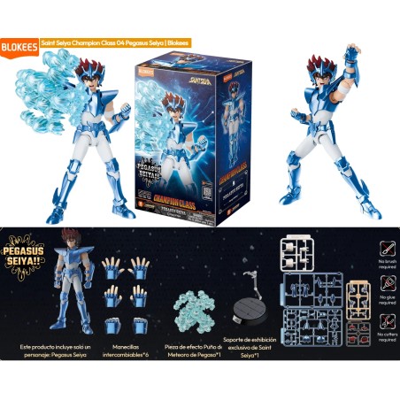 BLOKEES : FIGURA CHAMPION CLASS SAINT SEIYA : PEGASUS SEIYA