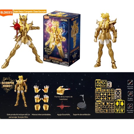 BLOKEES : FIGURA CHAMPION CLASS SAINT SEIYA : SCORPIO MIRO