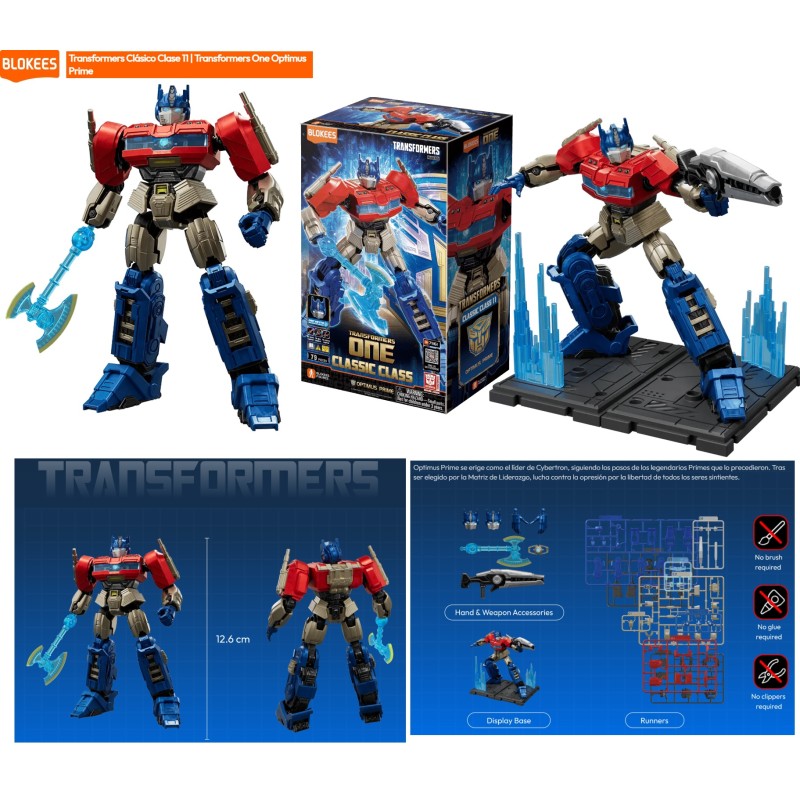 BLOKEES : FIGURA CLASSIC CLASS TRANSFORMERS 11 : OPTIMUS PRIME