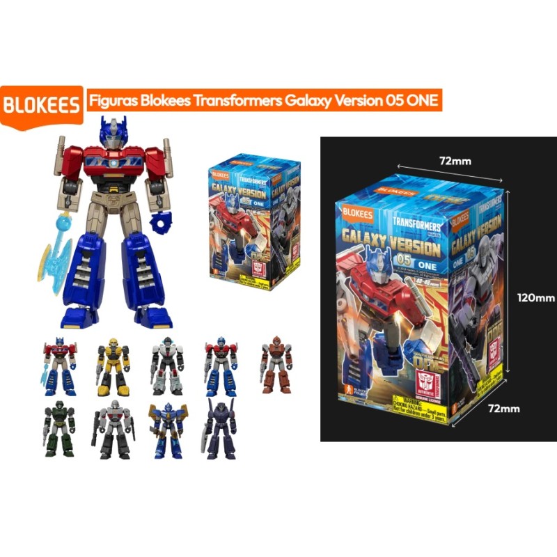BLOKEES : FIGURA SORPRESA TRANSFORMERS v.05