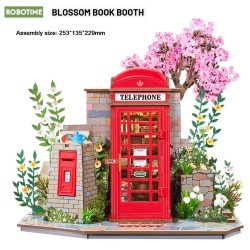 ROBOTIME ROLIFE : BLOOSOM BOOK BOOTH