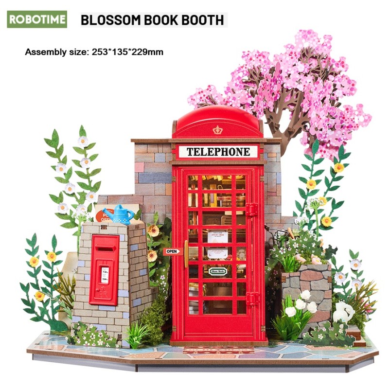 ROBOTIME ROLIFE : BLOOSOM BOOK BOOTH
