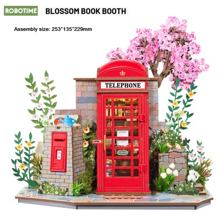 ROBOTIME ROLIFE : BLOOSOM BOOK BOOTH