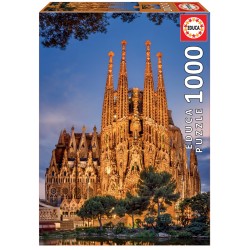 EDUCA : 1000 piezas  SAGRADA FAMILIA