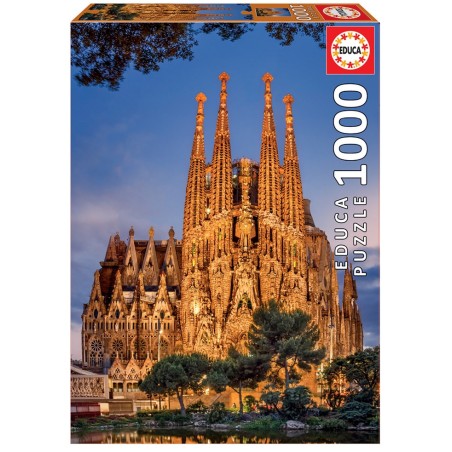 EDUCA : 1000 piezas  SAGRADA FAMILIA