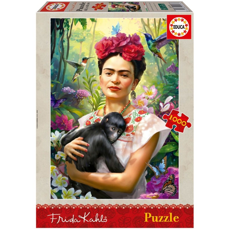 EDUCA : Pz.1000 pzs FRIDA KAHLO JARDÍN