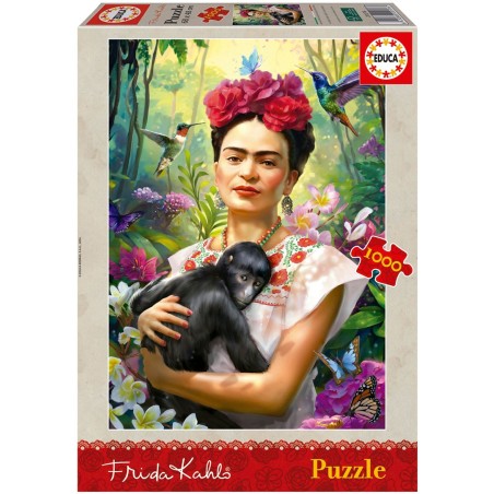 EDUCA : Pz.1000 pzs FRIDA KAHLO JARDÍN