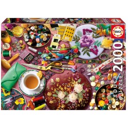 EDUCA : 2000 piezas LA MESA DE COSTURA