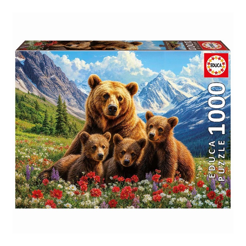 EDUCA : Pz.1000 pzs. OSOS GRIZZLY CANADÁ