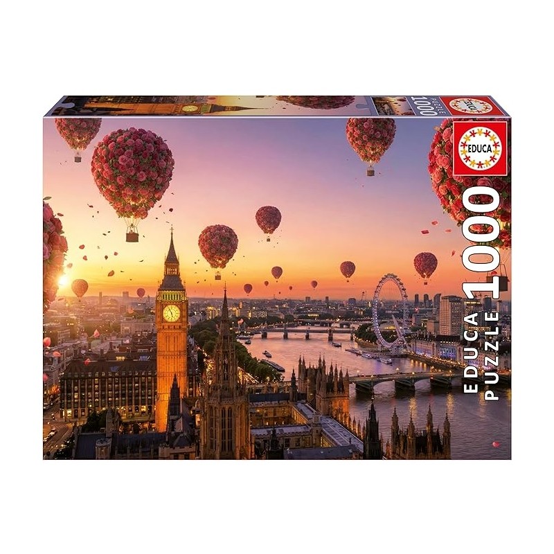 EDUCA : Pz.1000 pzs. LONDRES EN FLOR