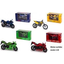 NEW RAY : MOTOS SURTIDAS 1:18