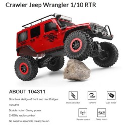 WLTOYS : CRAWLER JEEP WRANGLER ESCALA 1:10