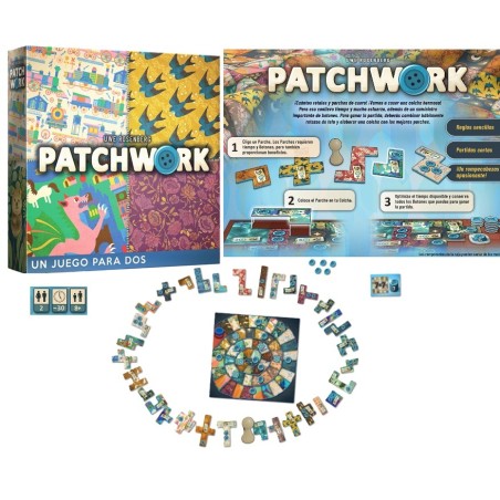 LOOK OUT GAMES : Patchwork  Juego de mesa 2026