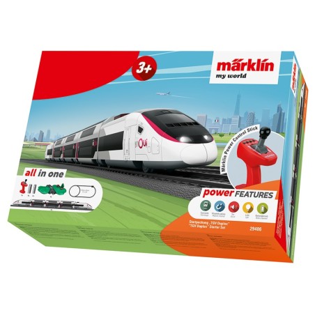 MARKLIN MY WORLD : STARTER SET TGV DUPLEX