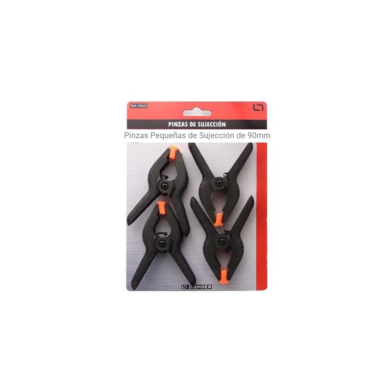 DISMOER : PINZAS DE SUJECCION 90 mm 4 unidades