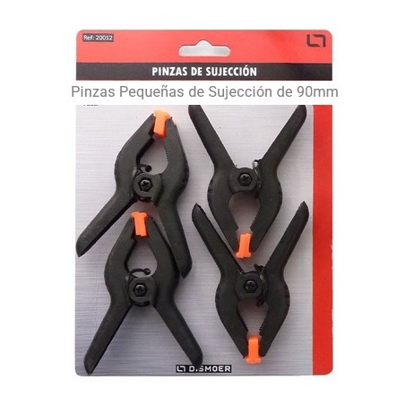 DISMOER : PINZAS DE SUJECCION 90 mm 4 unidades