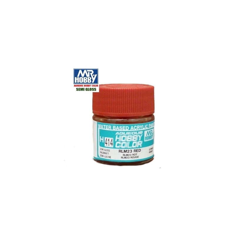MR HOBBY : ROJO Satinado RLM23  10 ml Acrilico