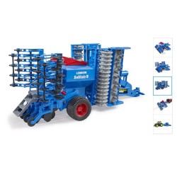 BRUDER : SEMBRADORA LEMKEN escala 1:16