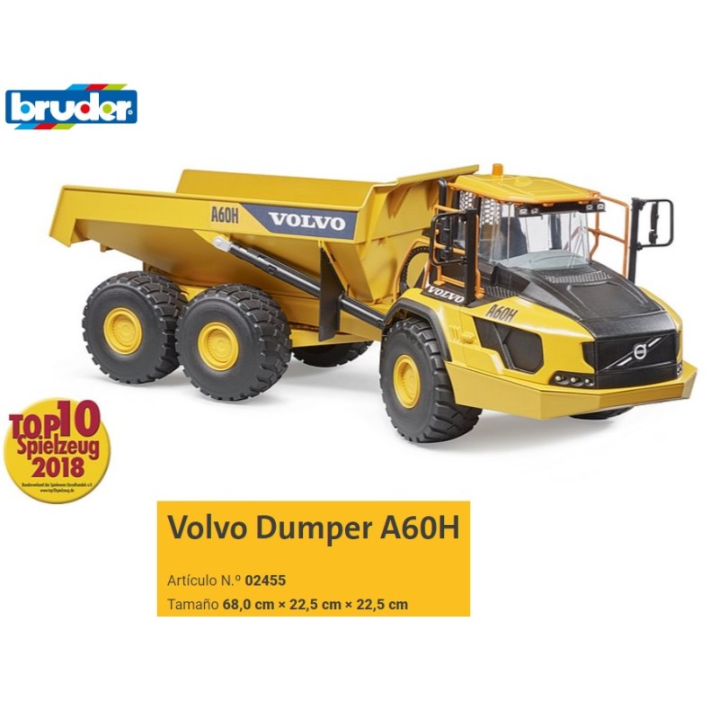 BRUDER :  VOLVO A60H DUMPER