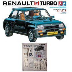 TAMIYA : RENAULT 5 TURBO  escala 124