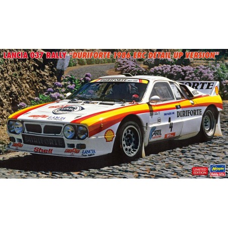 HASEGAWA : LANCIA 037 RALLY DURIFORTE 1986  escala 124