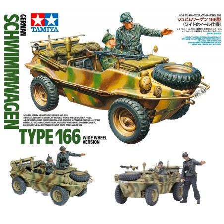 TAMIYA : GERMAN SCHWIMMWAGEN TYPE 166  escala 1:35