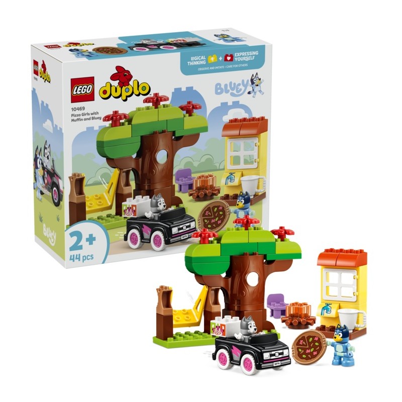 LEGO DUPLO Pizzeras con Muffin y Bluey