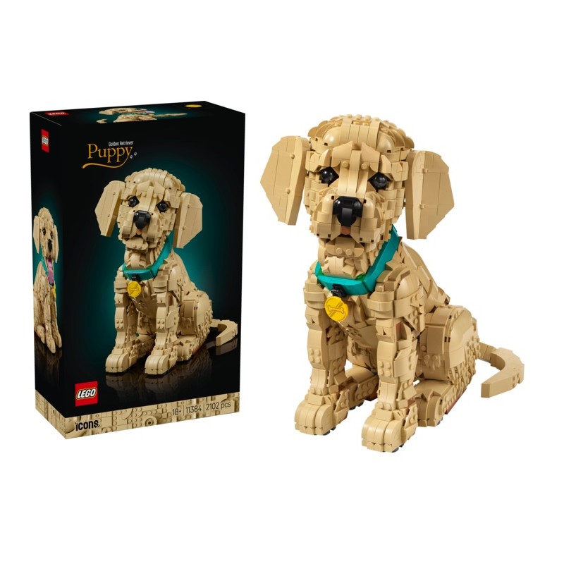 LEGO ICONS : Cachorro de Golden Retriever