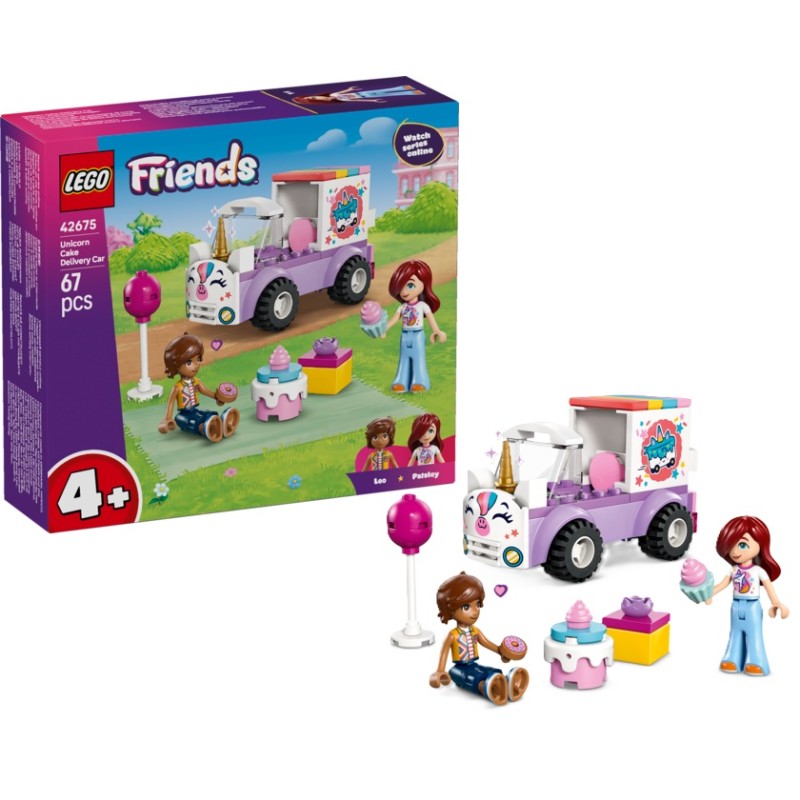 LEGO Friends coche unicornio de reparto