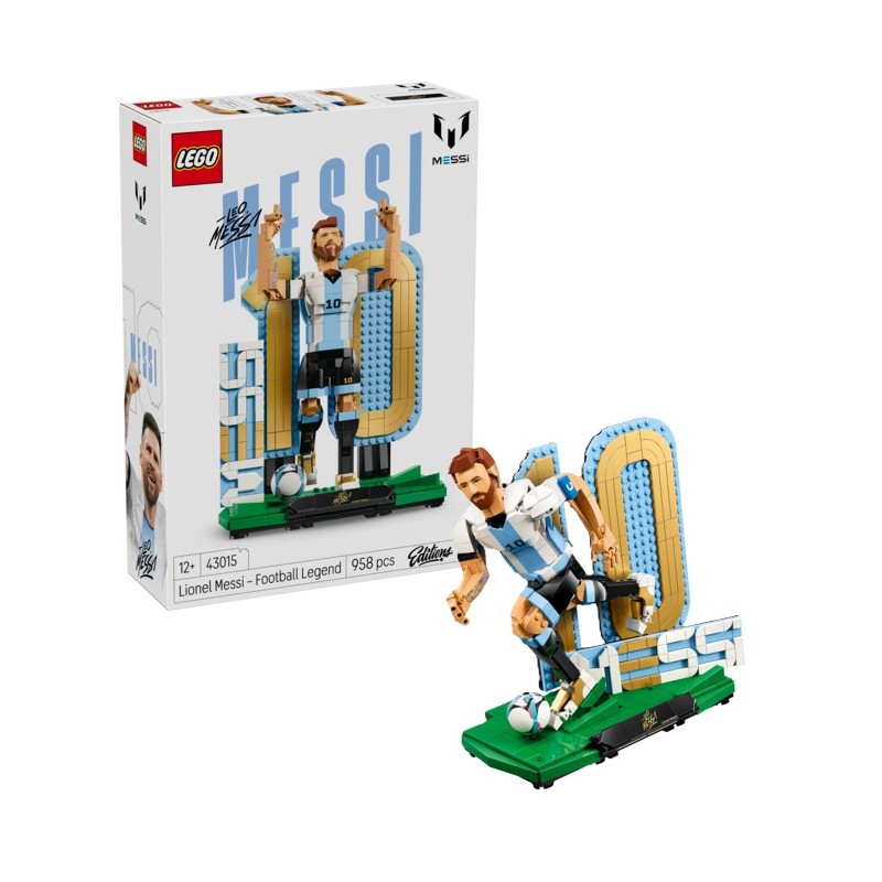 LEGO Editions :  Lionel Messi: Leyenda del Fútbol (43015)