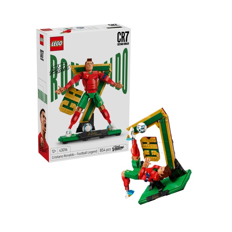 LEGO Editions : Cristiano Ronaldo: Leyenda del Fútbol (43016)