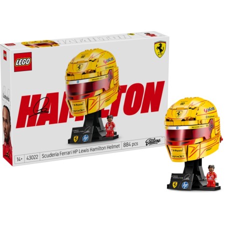 LEGO Editions : Scuderia Ferrari HP Casco de Lewis Hamilton (43022)