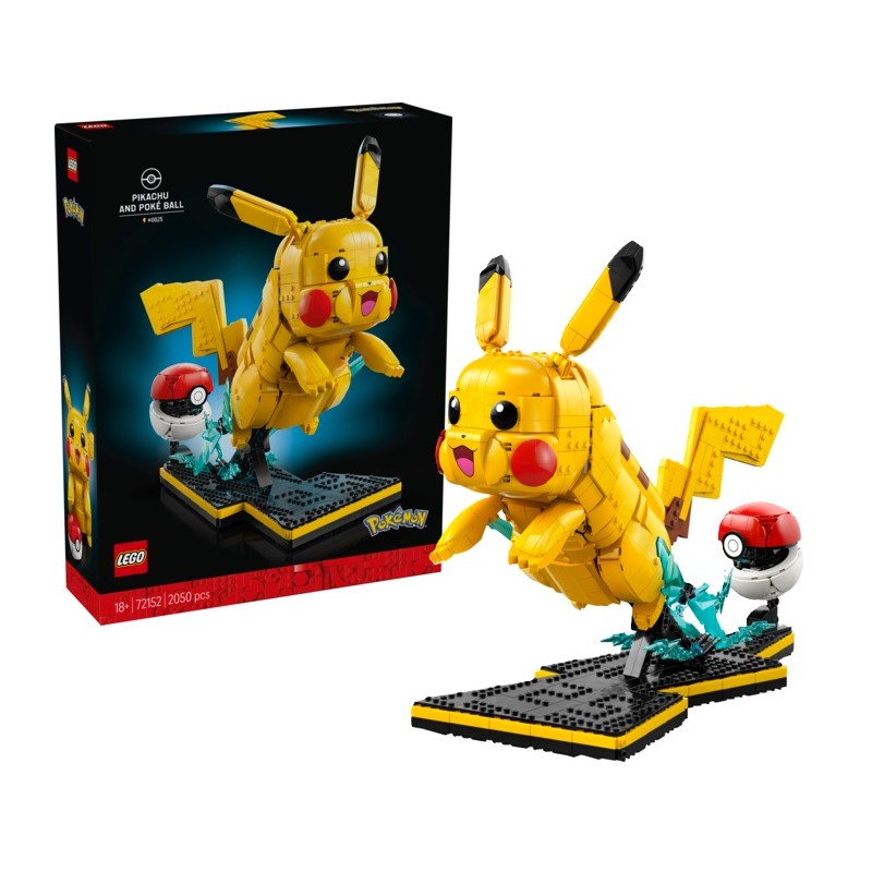 LEGO POKEMON : Pikachu y Poké Ball
